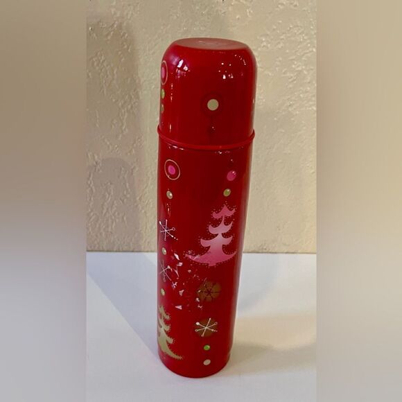 Starbucks 2006 Pylones Thermos Christmas Trees Vintage Christmas Gift - Picture 3 of 8